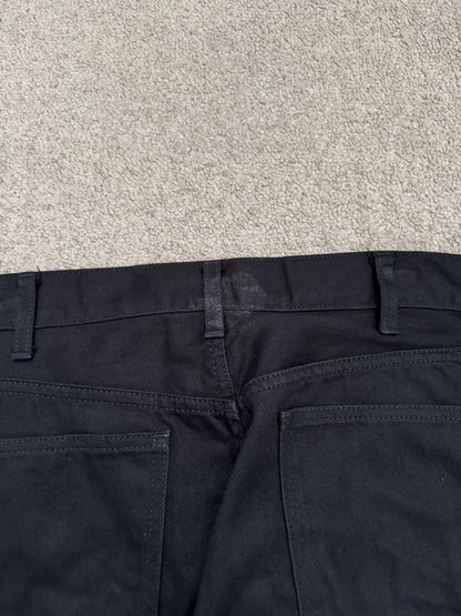 FW23 Celine by Hedi Slimane "Lou" Black Slim Denim Jeans