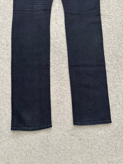 FW14 Saint Laurent by Hedi Slimane Knee Slit D02 Denim Jeans