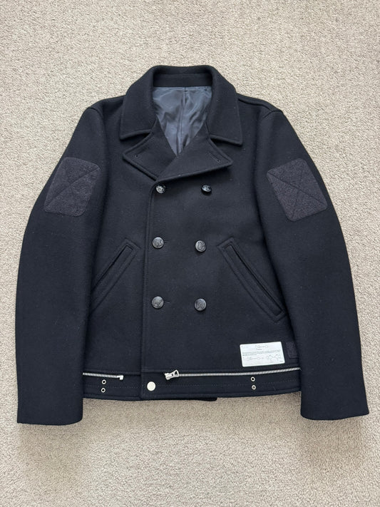 AW10 Undercover "Avakareta Life" Wool Patch Peacoat
