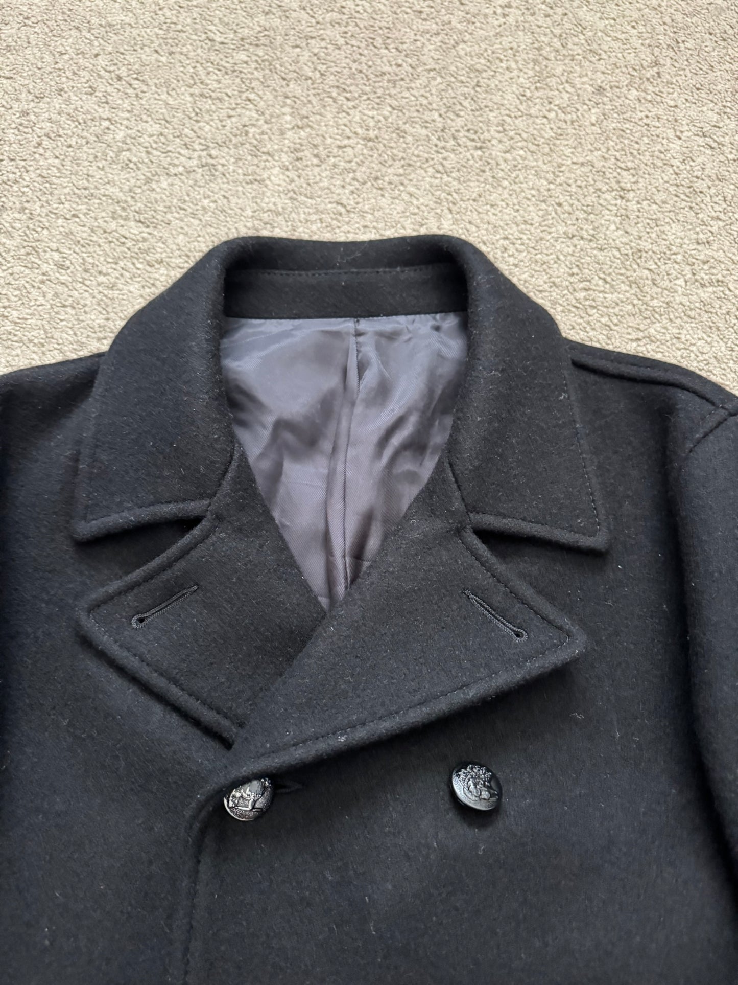 AW10 Undercover "Avakareta Life" Wool Patch Peacoat
