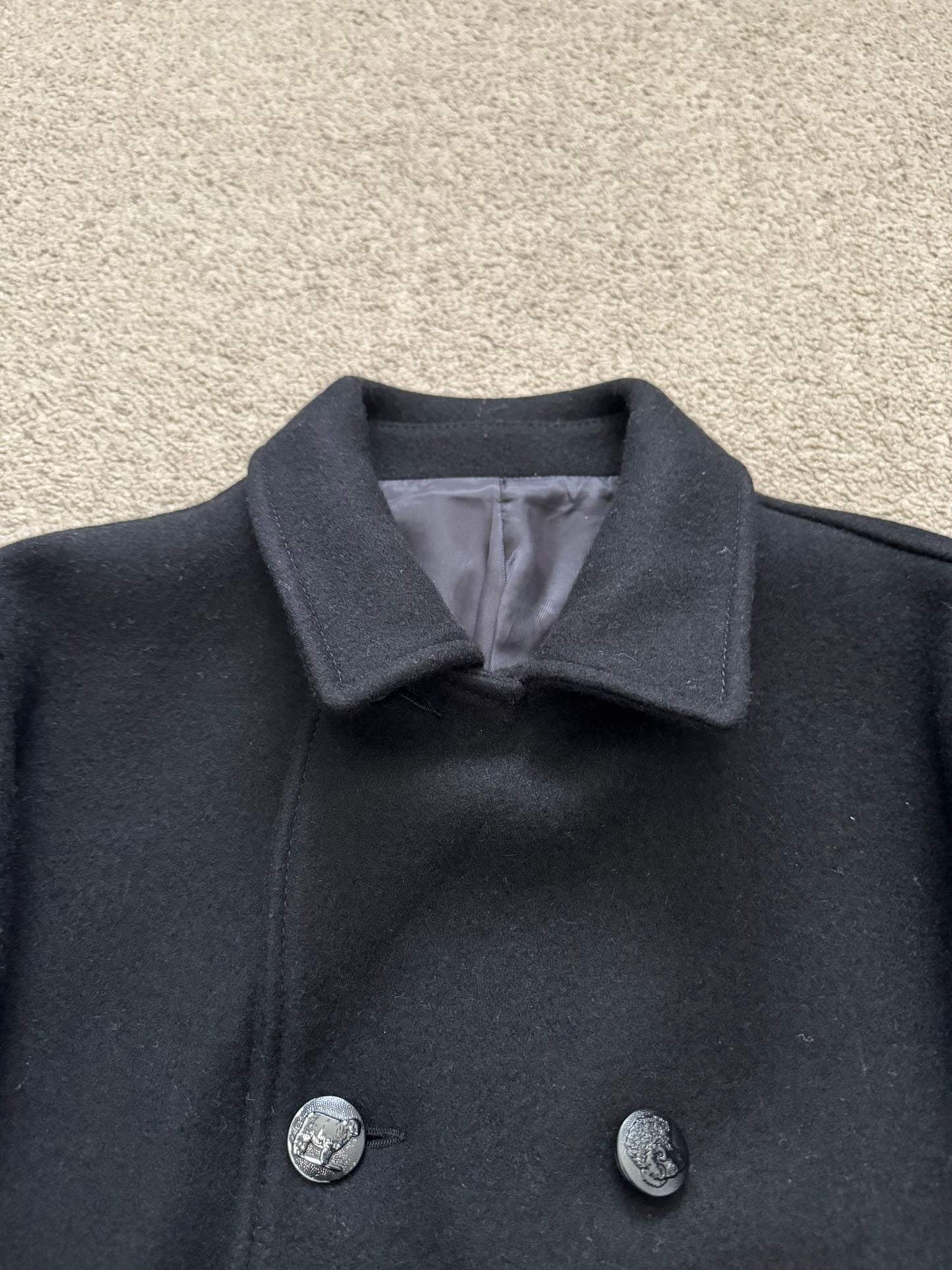 AW10 Undercover "Avakareta Life" Wool Patch Peacoat