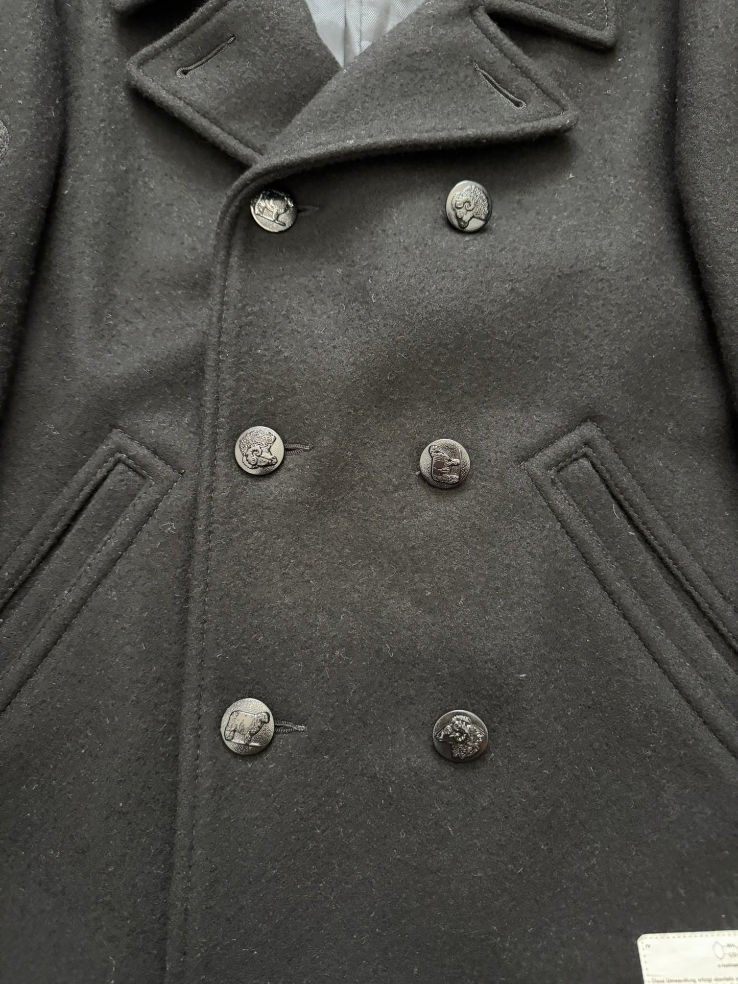 AW10 Undercover "Avakareta Life" Wool Patch Peacoat