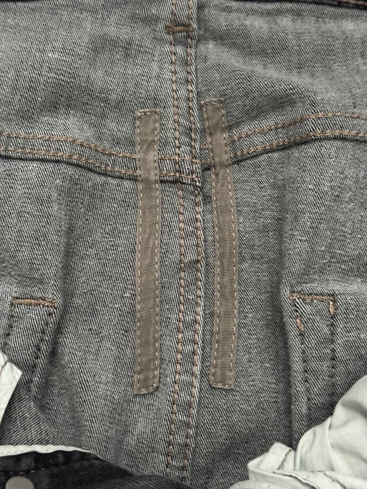 FW20 Rick Owens DRKSHDW Bacteria Wash Detroit Cut Denim Jeans