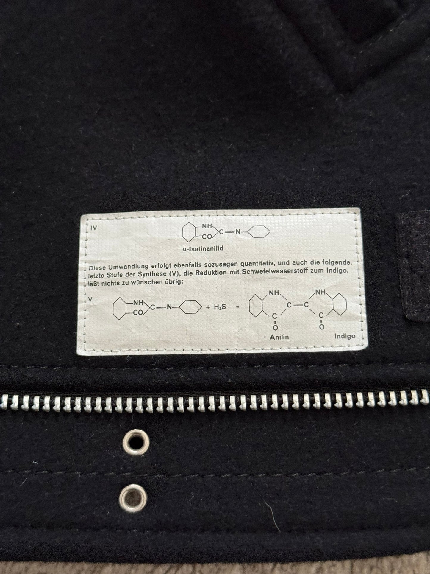 AW10 Undercover "Avakareta Life" Wool Patch Peacoat