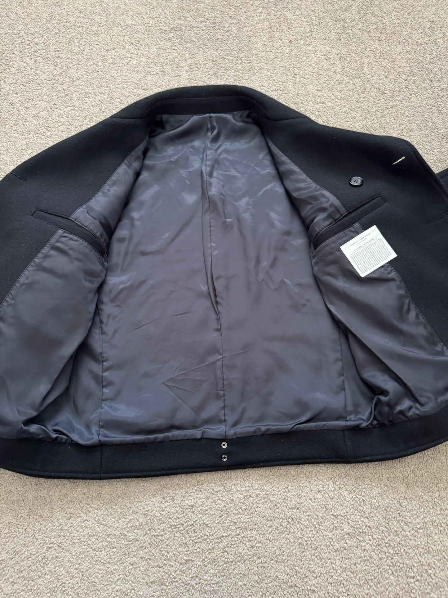 AW10 Undercover "Avakareta Life" Wool Patch Peacoat