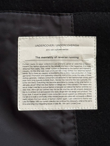 AW10 Undercover "Avakareta Life" Wool Patch Peacoat