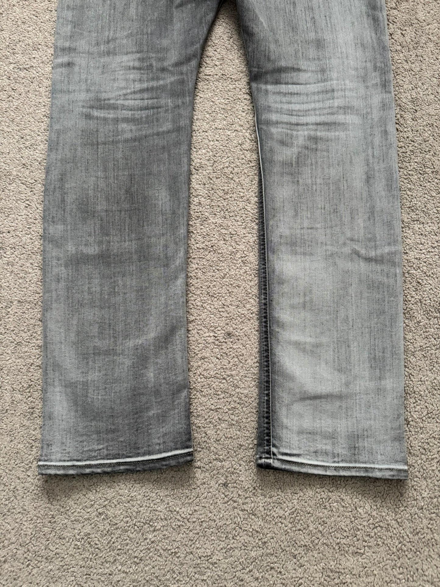 FW20 Rick Owens DRKSHDW Bacteria Wash Detroit Cut Denim Jeans