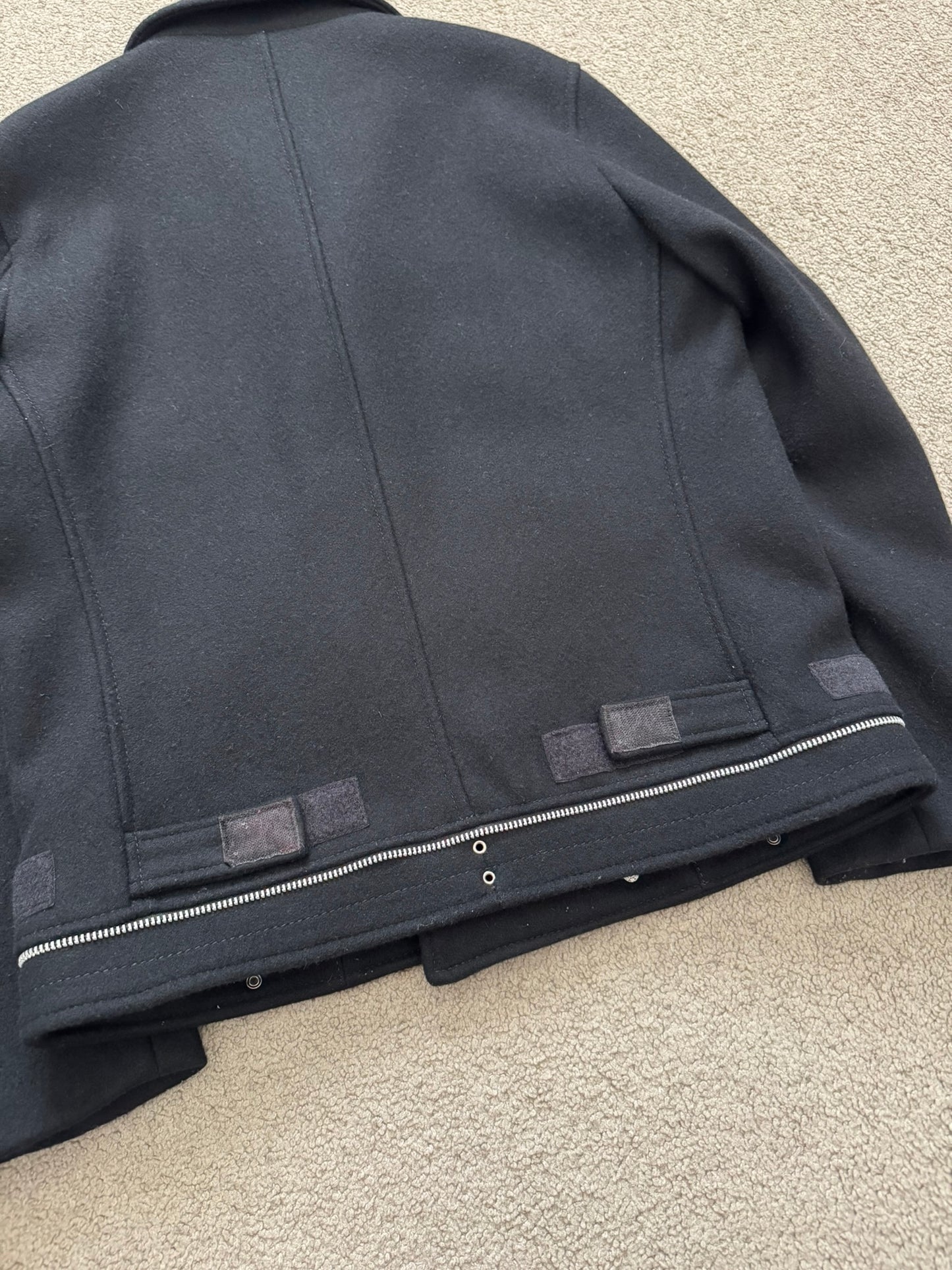 AW10 Undercover "Avakareta Life" Wool Patch Peacoat