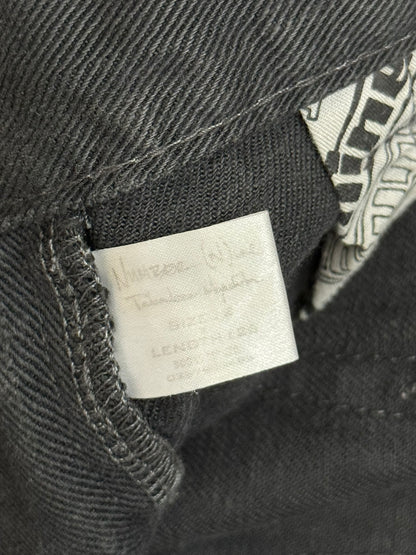 AW04 Number (N)ine "Give Peace A Chance" Patch Denim Jeans