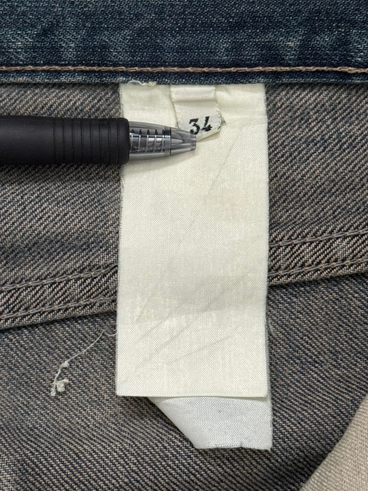 2000s Rick Owens DRKSHDW Mudwash Distressed Detroit Denim Jeans