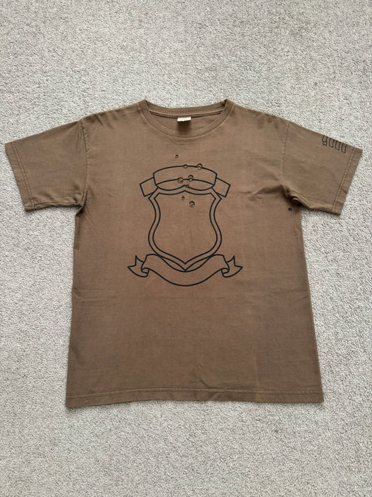 AW01 Number (N)ine "Standards" Shield Bullet Hole T Shirt