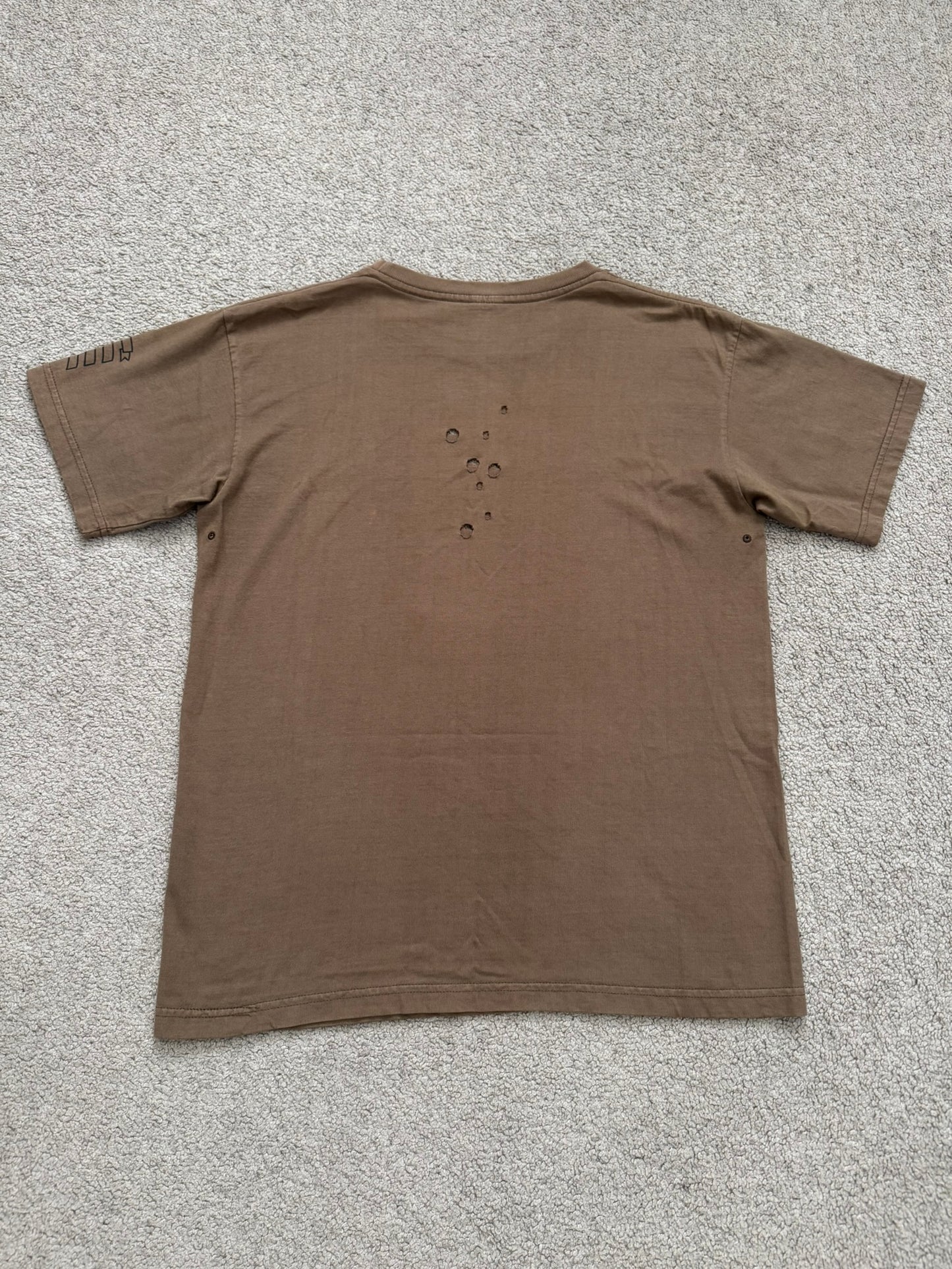 AW01 Number (N)ine "Standards" Shield Bullet Hole T Shirt