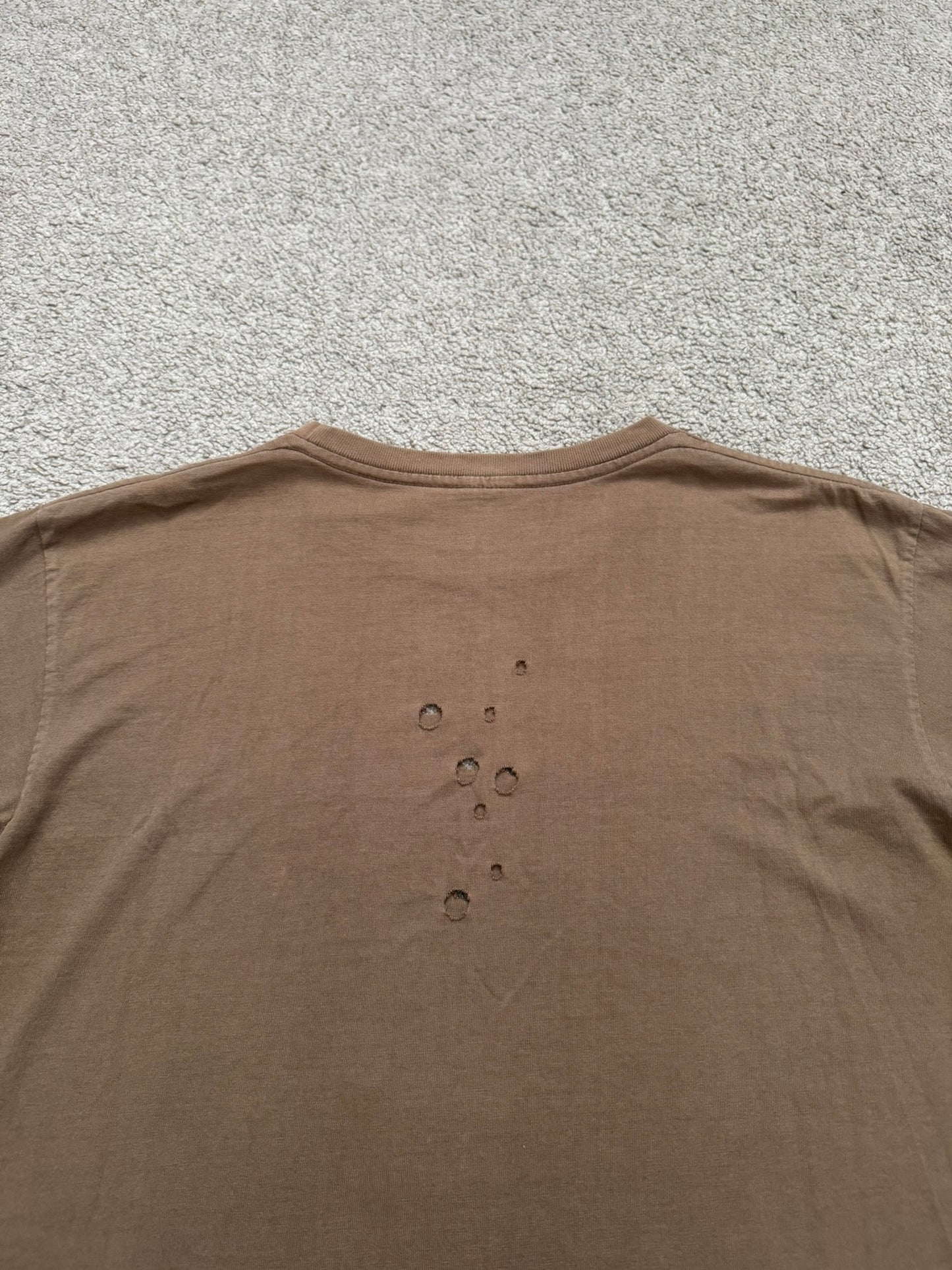 AW01 Number (N)ine "Standards" Shield Bullet Hole T Shirt