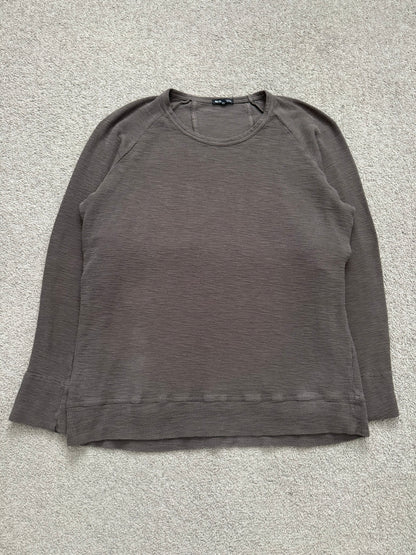 SS17 Ann Demeulemeester Back Strap Thermal Sweatshirt
