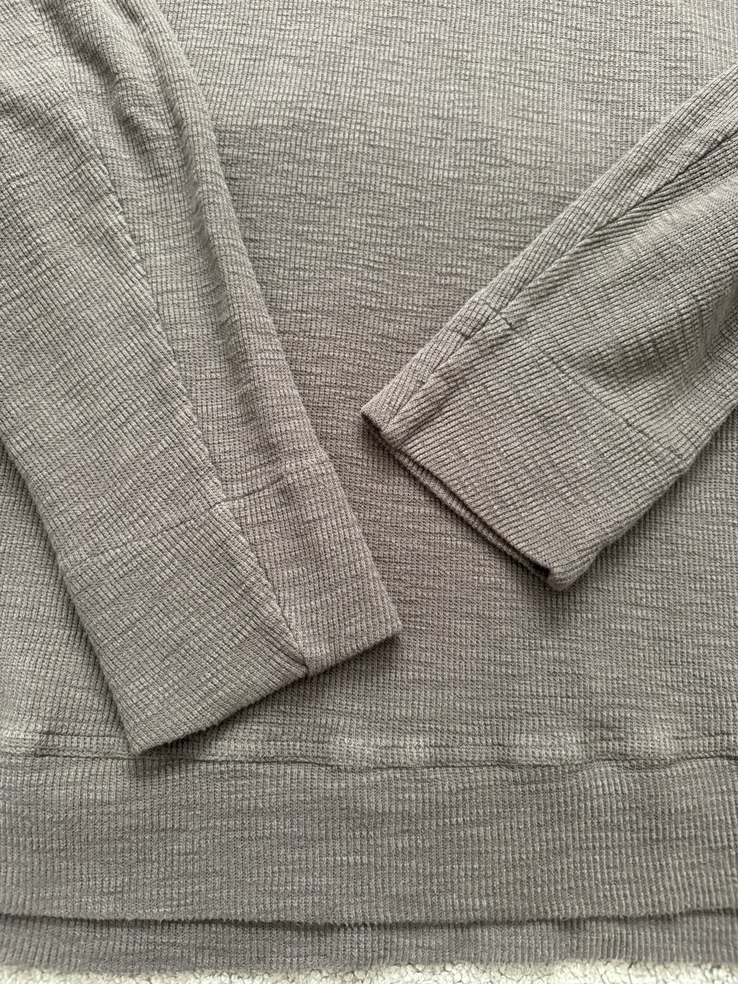 SS17 Ann Demeulemeester Back Strap Thermal Sweatshirt