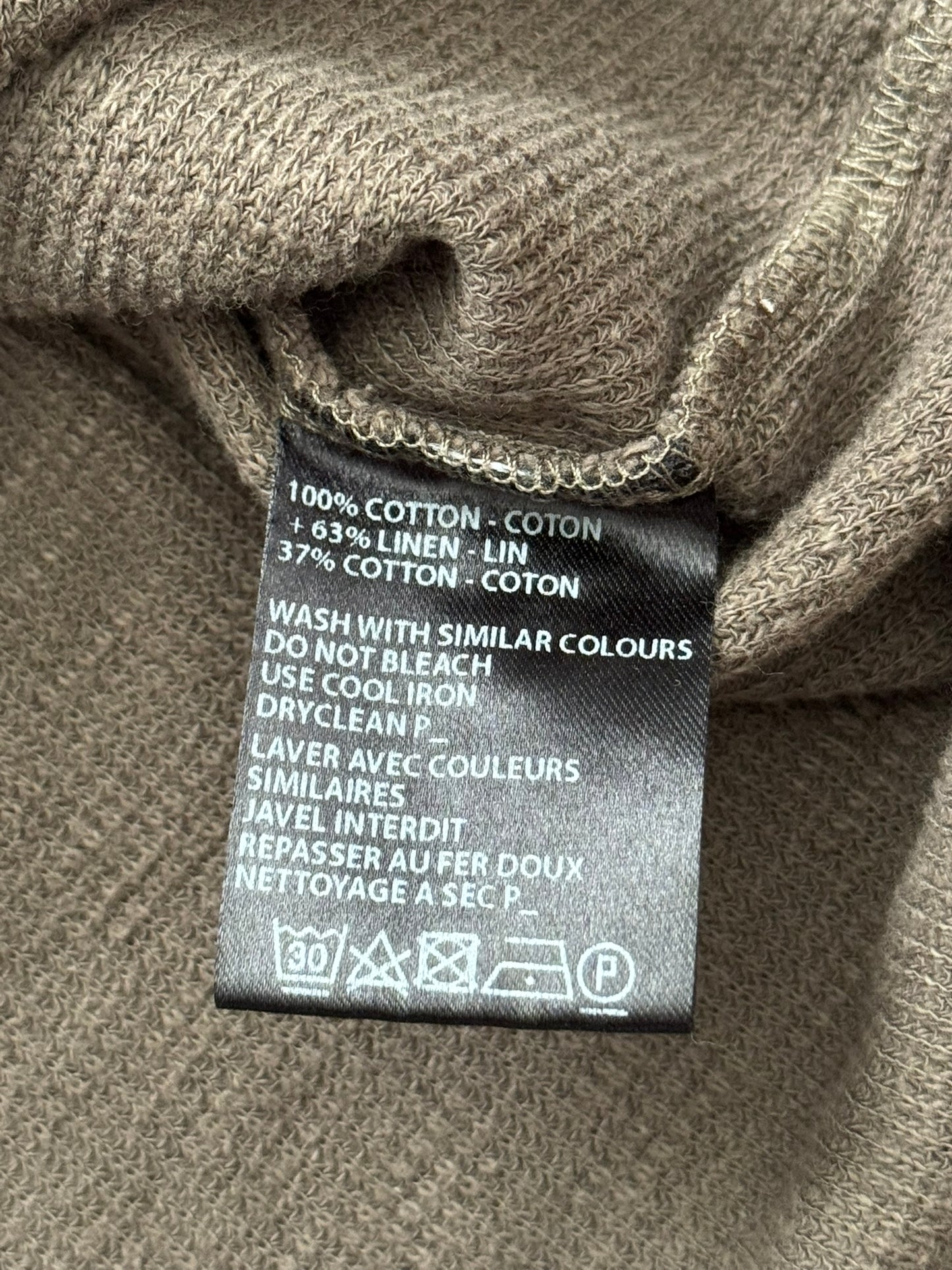 SS17 Ann Demeulemeester Back Strap Thermal Sweatshirt
