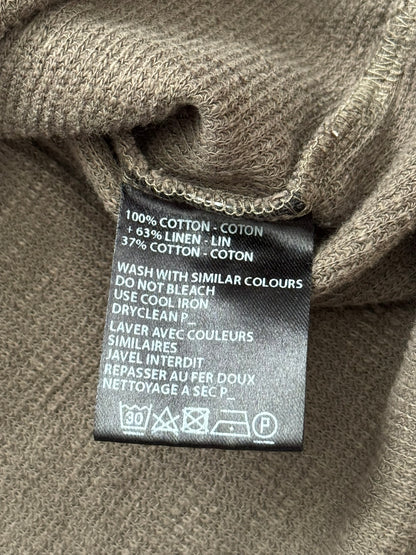 SS17 Ann Demeulemeester Back Strap Thermal Sweatshirt