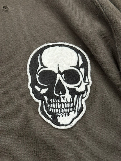 SS04 Number (N)ine "Dream Baby Dream" Double Skull Pullover Hoodie
