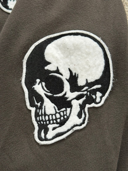 SS04 Number (N)ine "Dream Baby Dream" Double Skull Pullover Hoodie