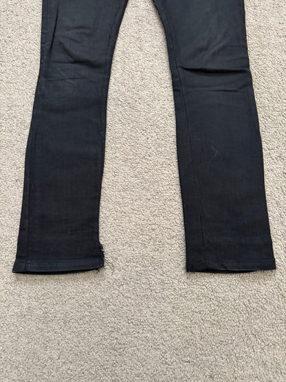 FW15 Saint Laurent by Hedi Slimane 5 Zip Biker D02 Denim Jeans
