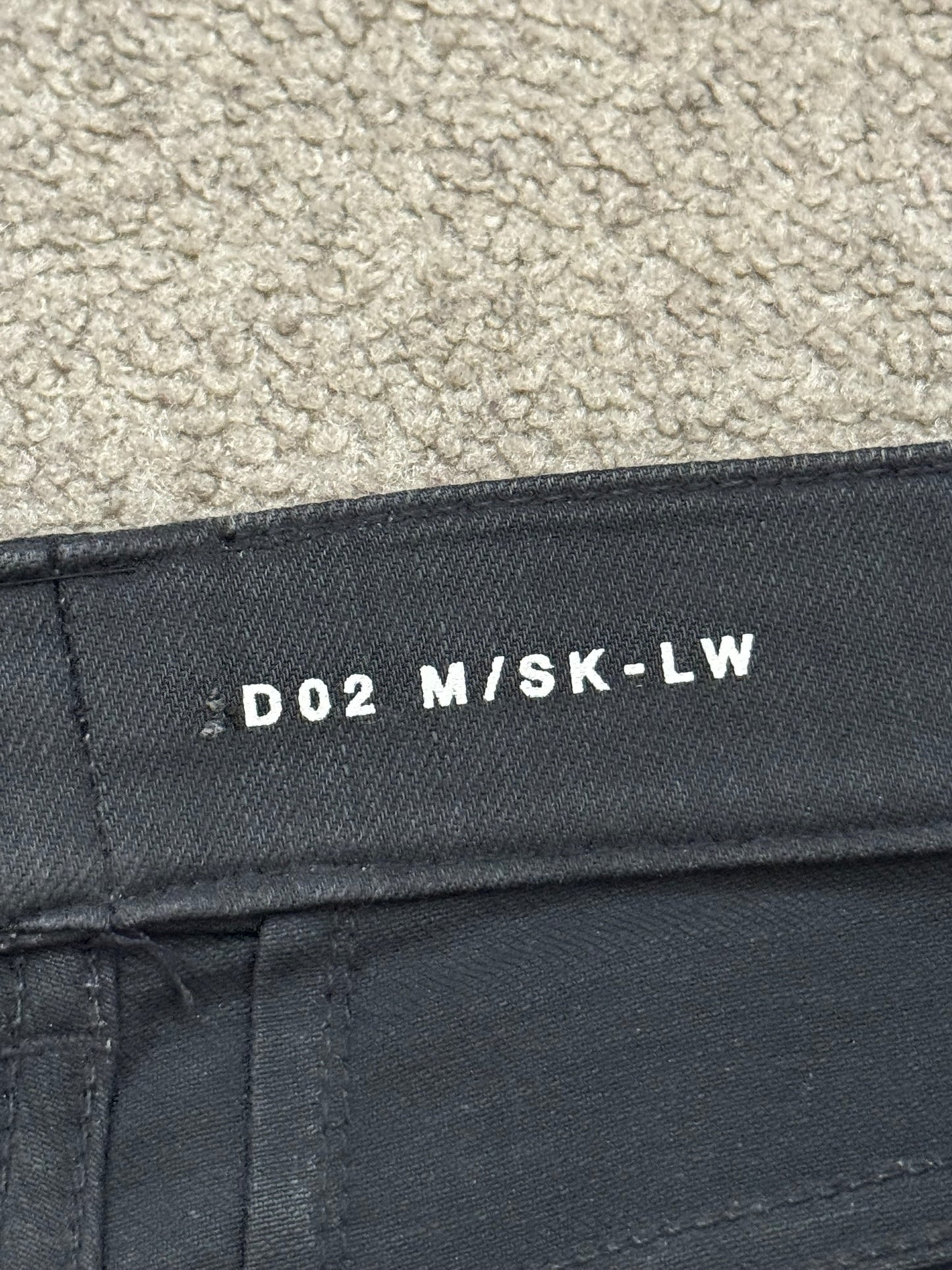 FW15 Saint Laurent by Hedi Slimane 5 Zip Biker D02 Denim Jeans