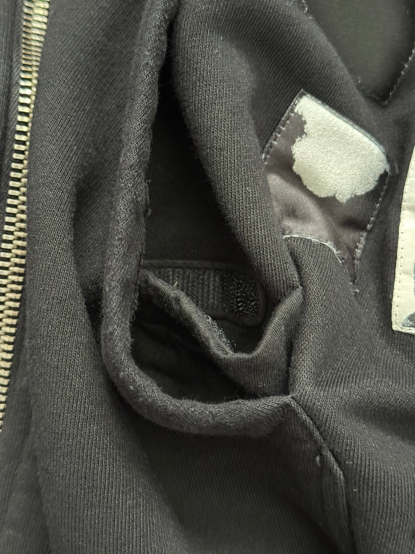SS15 Rick Owens DRKSHDW Patched Jason Zip Up Hoodie