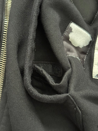 SS15 Rick Owens DRKSHDW Patched Jason Zip Up Hoodie