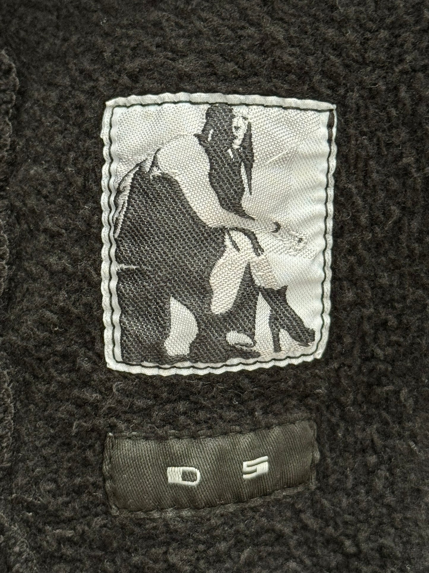 SS15 Rick Owens DRKSHDW Patched Jason Zip Up Hoodie