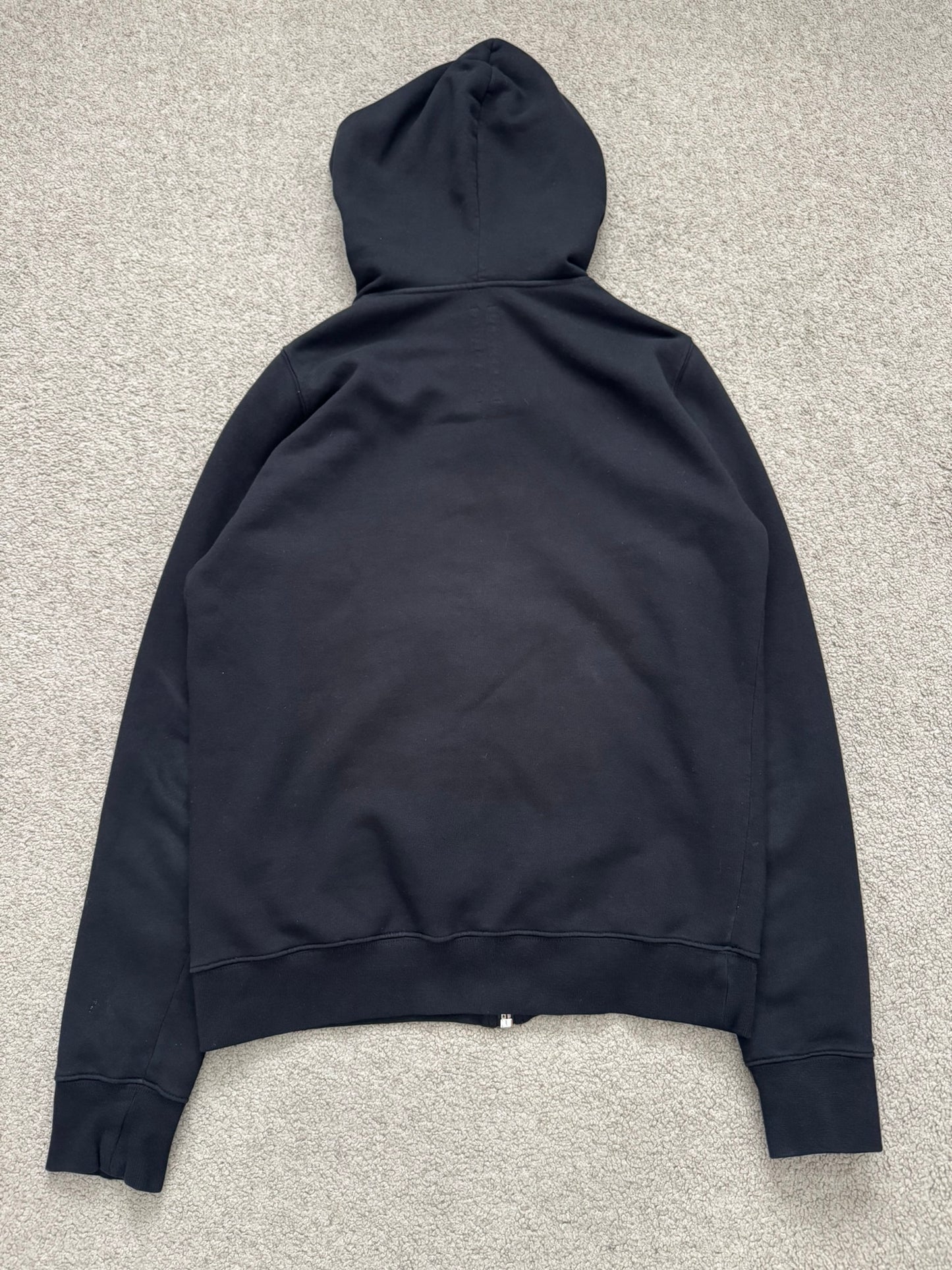 SS15 Rick Owens DRKSHDW Patched Jason Zip Up Hoodie