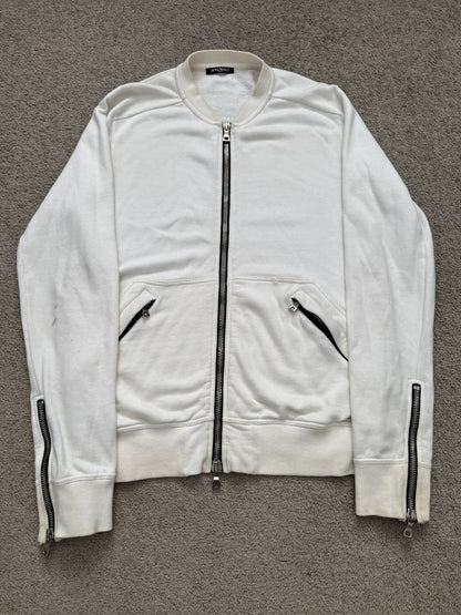 SS11 Balmain by Christophe Decarnin Biker Zip Bomber Jacket