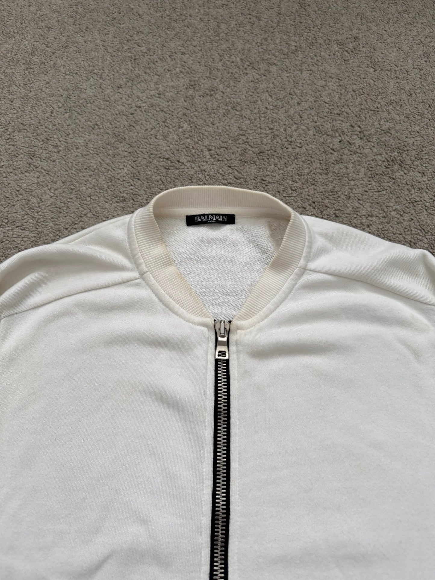 SS11 Balmain by Christophe Decarnin Biker Zip Bomber Jacket