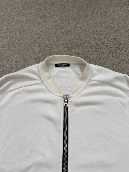 SS11 Balmain by Christophe Decarnin Biker Zip Bomber Jacket