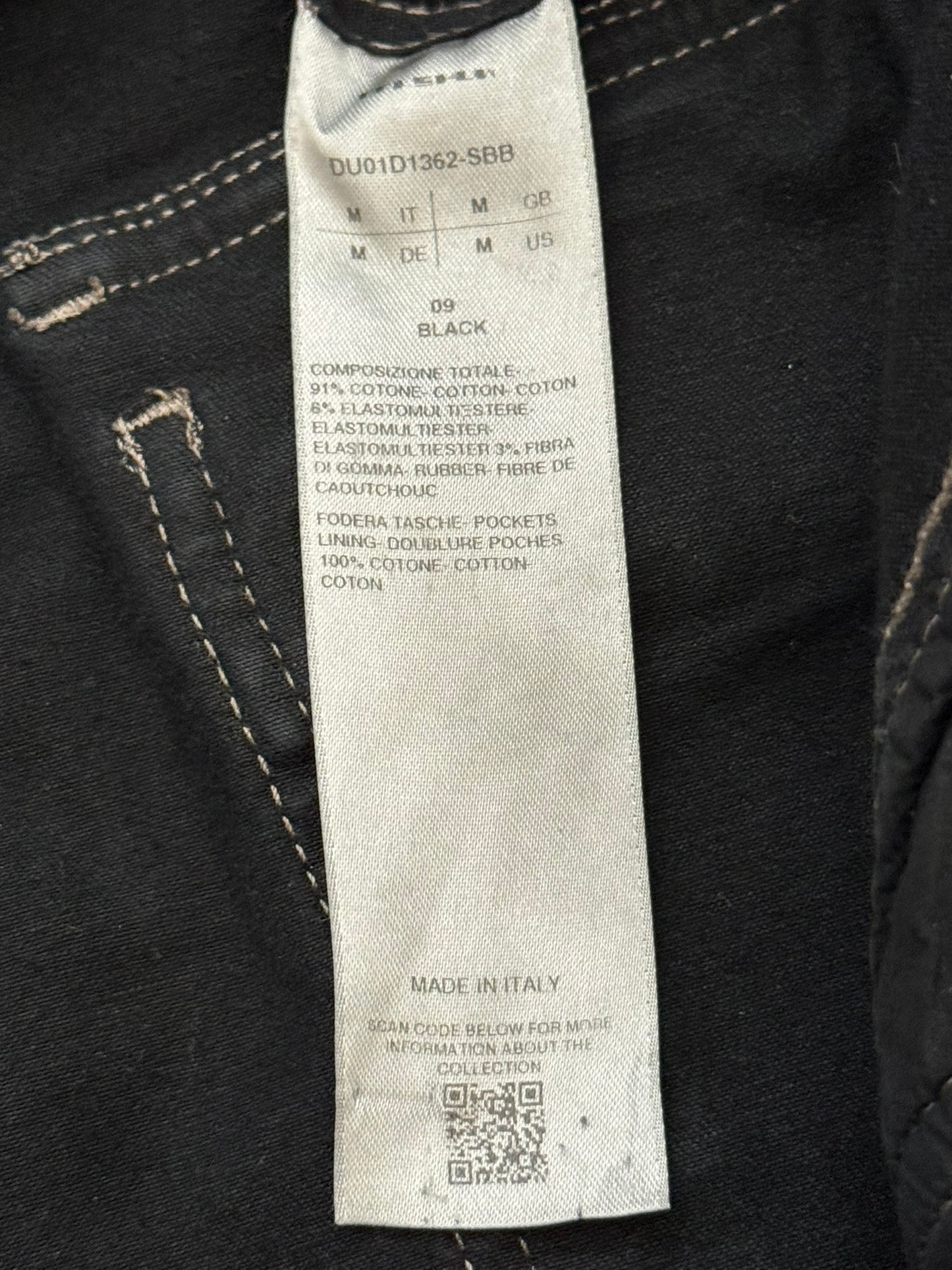 SS24 Rick Owens DRKSHDW "Lido" Black Waxed Aircut Denim Jeans