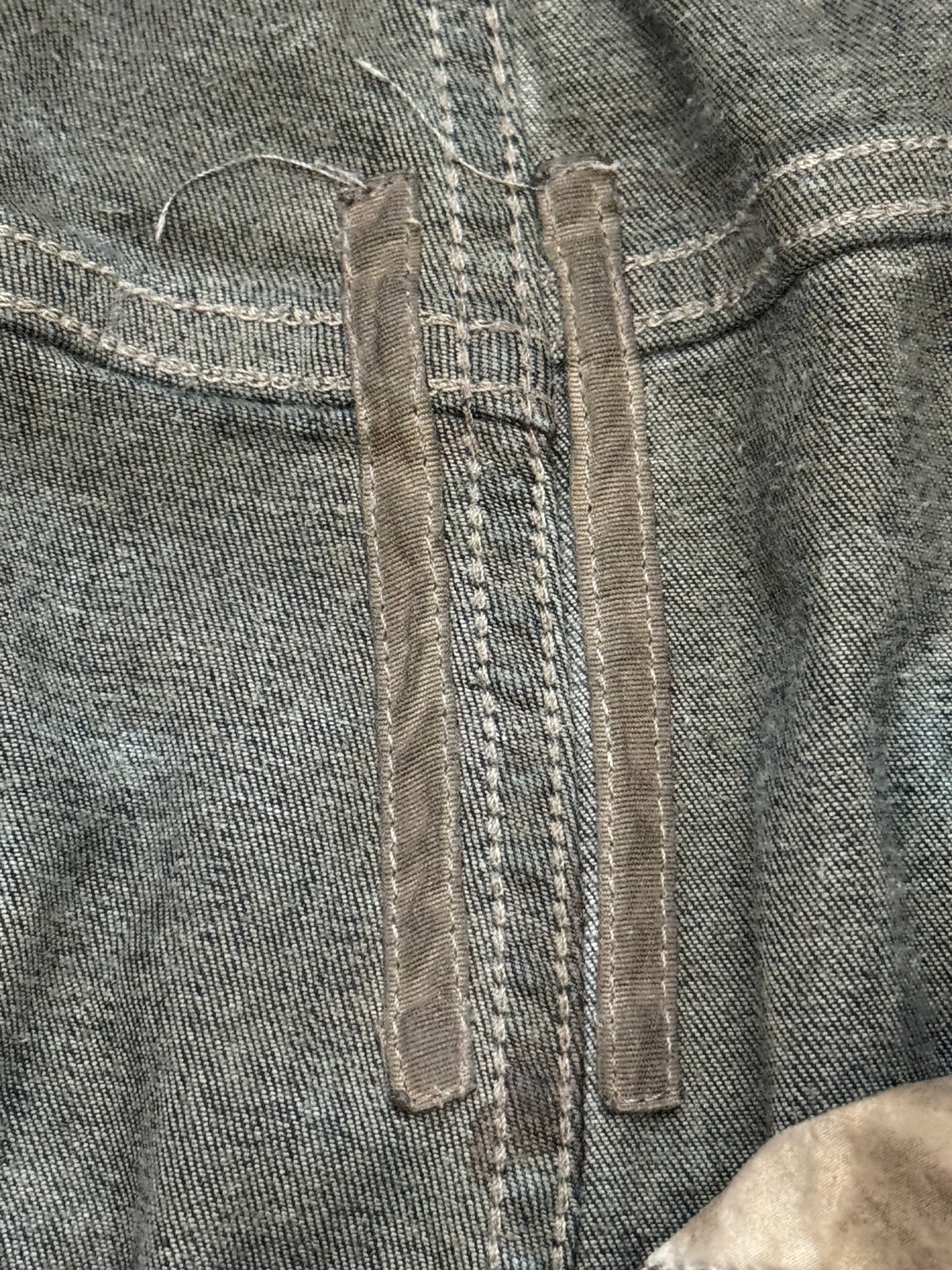 FW23 Rick Owens DRKSHDW Mud Wash Detroit Cut Denim Jeans
