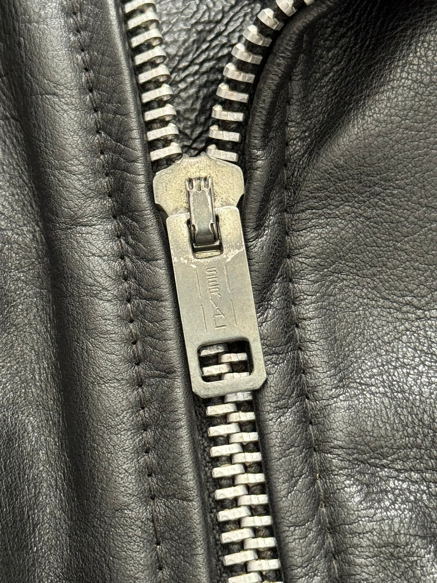 1960s Vintage Lesco Biker Perfecto Leather Jacket
