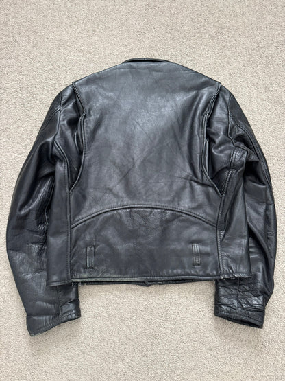 1960s Vintage Lesco Biker Perfecto Leather Jacket