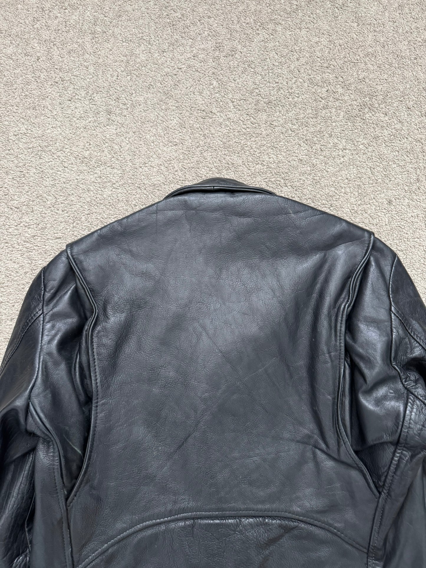 1960s Vintage Lesco Biker Perfecto Leather Jacket