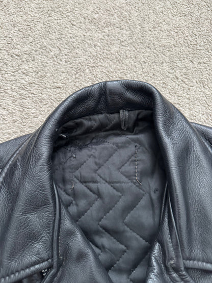 1960s Vintage Lesco Biker Perfecto Leather Jacket