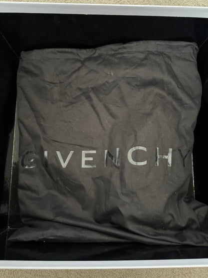 FW23 Givenchy "Timberland" Black Leather Ankle Work Boots