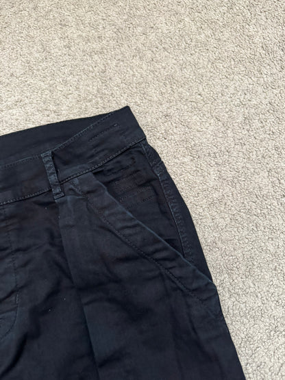FW14 Rick Owens DRKSHDW Black Memphis Cut Biker Denim Jeans