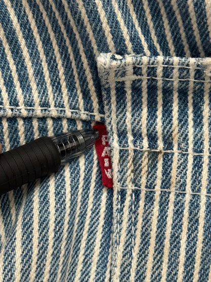 SS08 Number (N)ine Mudwash Hickory Striped Denim Jeans