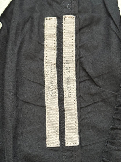 SS16 Rick Owens Mainline "Cyclops" Basket Swinger Shorts