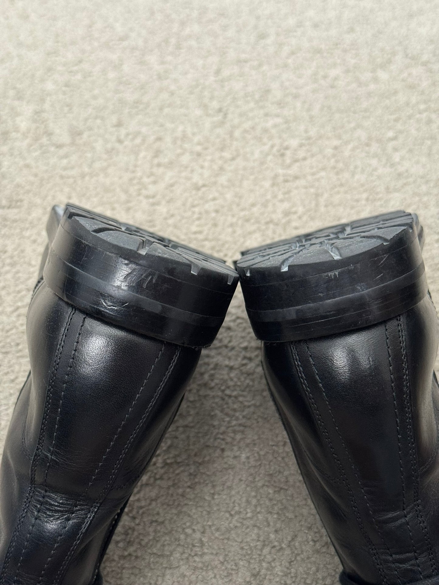 FW14 Saint Laurent by Hedi Slimane Ranger Dual Zip Combat Boots