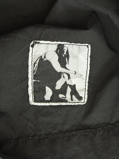 SS11 Rick Owens DRKSHDW Black Cotton Poplin Pods Shorts