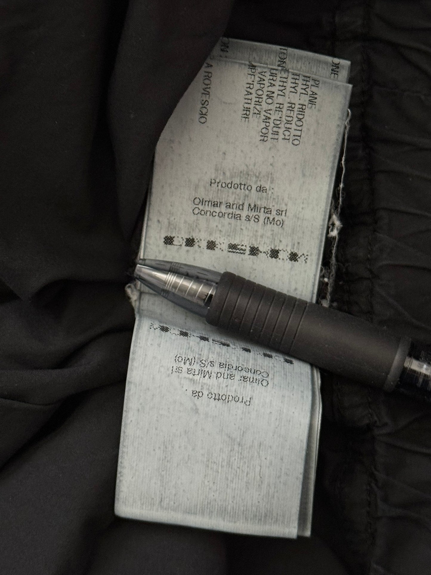 SS11 Rick Owens DRKSHDW Black Cotton Poplin Pods Shorts
