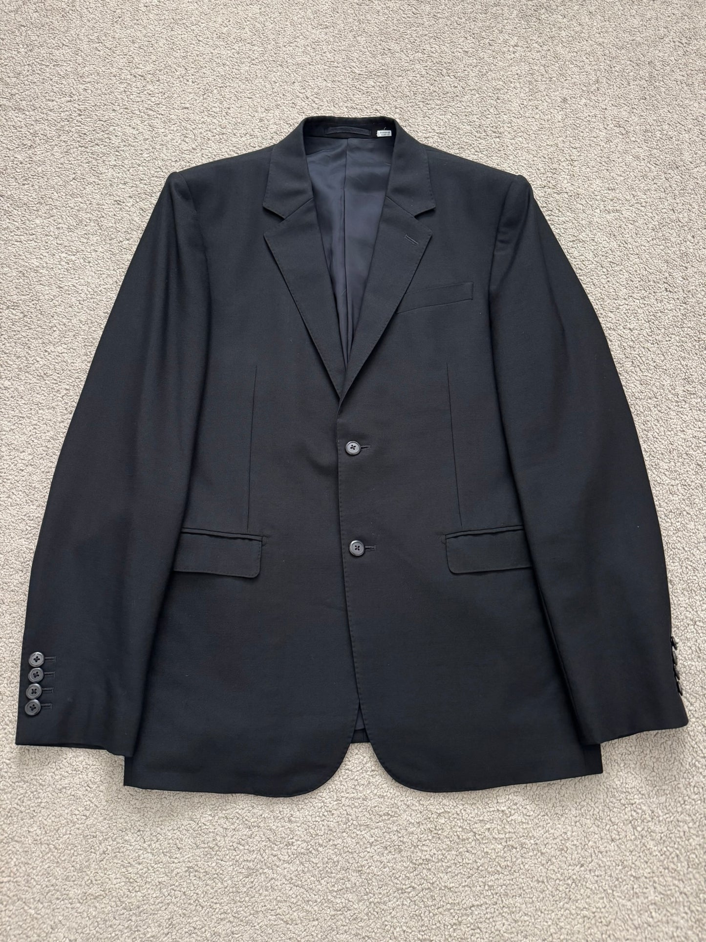 SS17 Lad Musician Black Lightweight Blazer Jacket