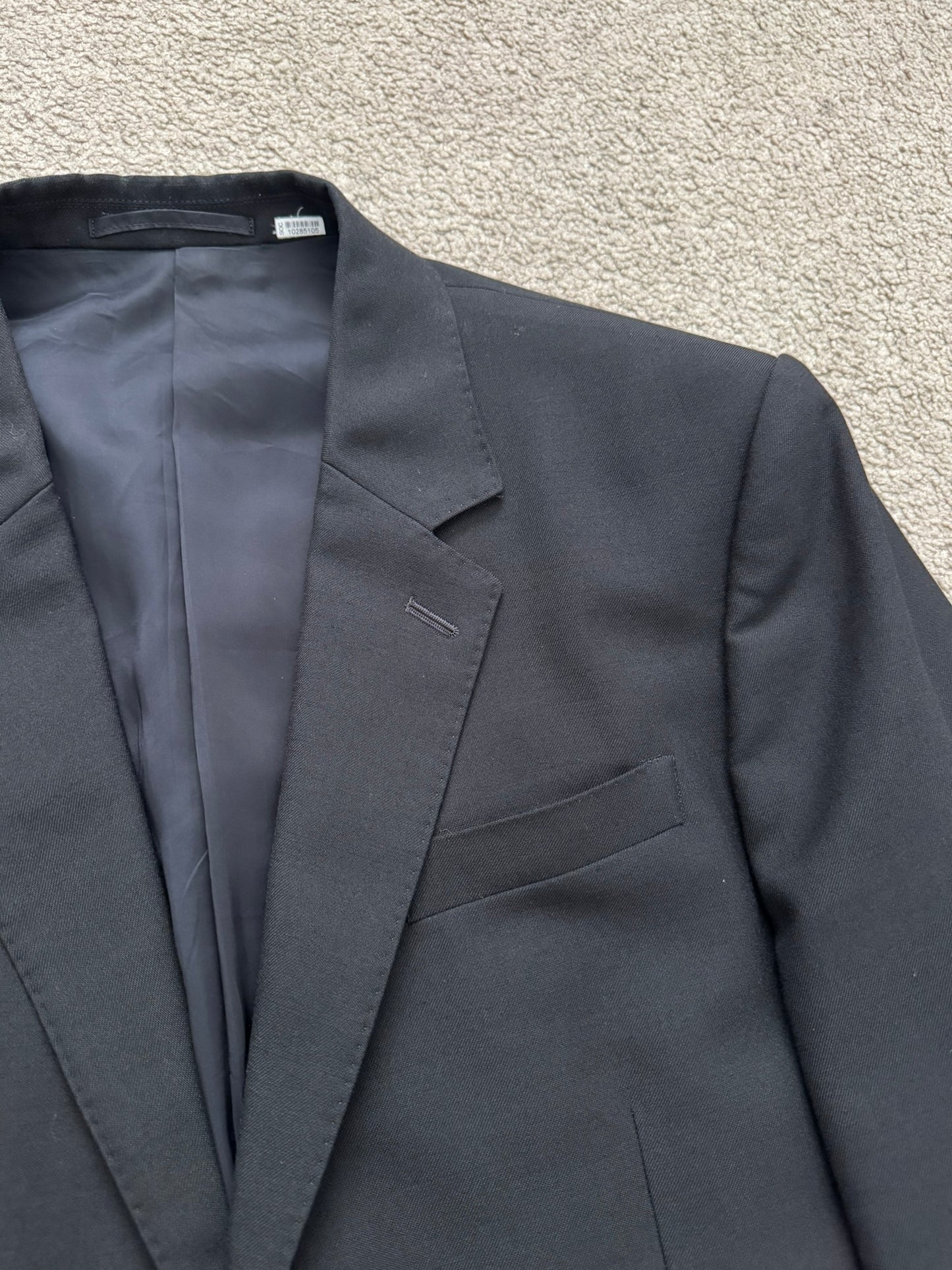 SS17 Lad Musician Black Lightweight Blazer Jacket