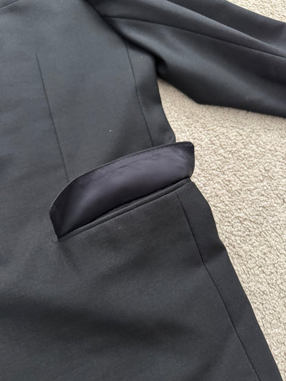 SS17 Lad Musician Black Lightweight Blazer Jacket