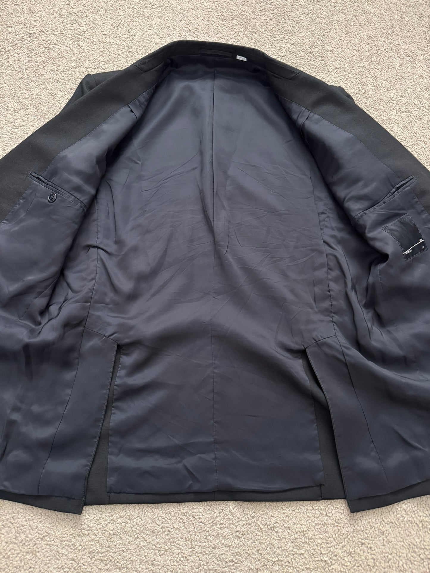 SS17 Lad Musician Black Lightweight Blazer Jacket