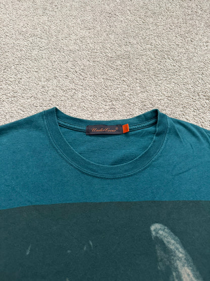 SS07 Undercover "Dark Angel" Graphic Teal T Shirt